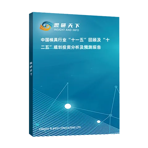 中国模具行业“十一五”回顾及“十二五”规划投资分析及预测报告