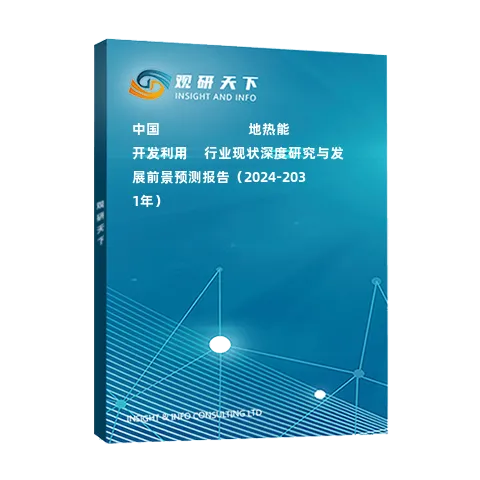 中国‌‌‌‌‌‌‌‌‌‌‌地热能开发利用‌‌行业现状深度研究与发展前景预测报告（2024-2031年）